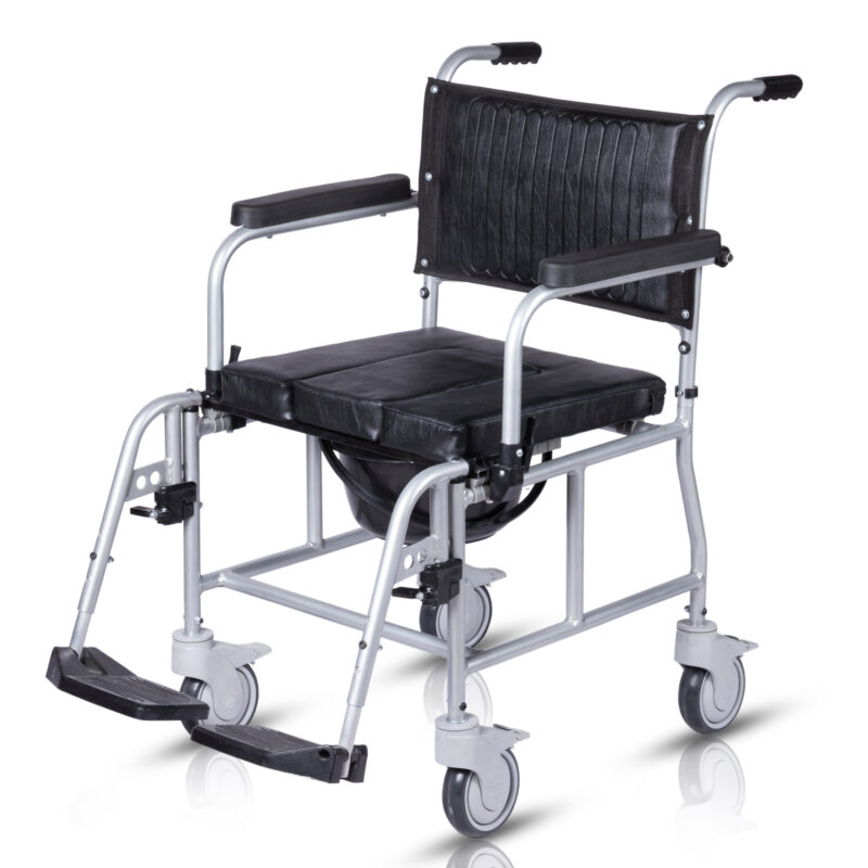 ویلچر حمامی استیل برند فوشان مدل FS697S طرح آلمان