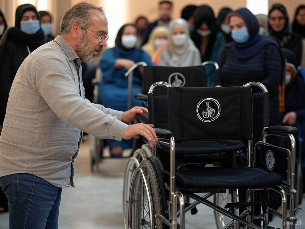 دریافت ویلچر رایگان از سازمان بهزیستی کشور